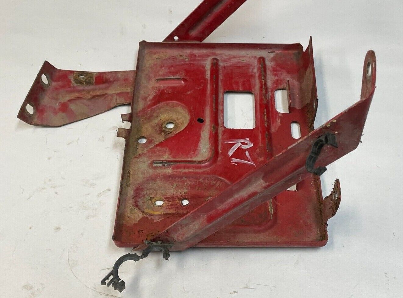 Jeep YJ Wrangler Battery Tray Factory Firewall Holder metal fits 91-95