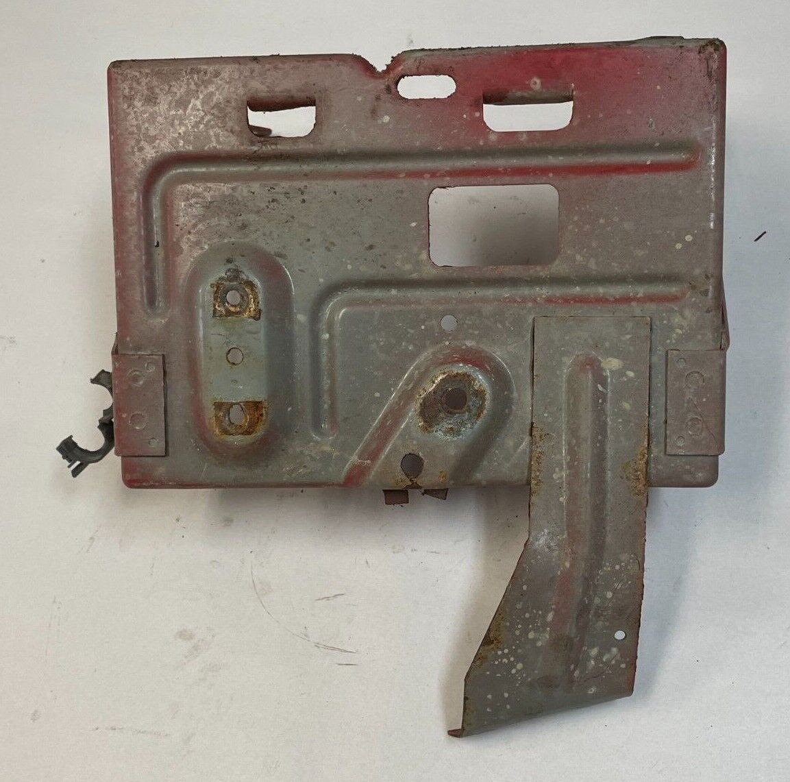 Jeep YJ Wrangler Battery Tray Factory Firewall Holder metal fits 91-95