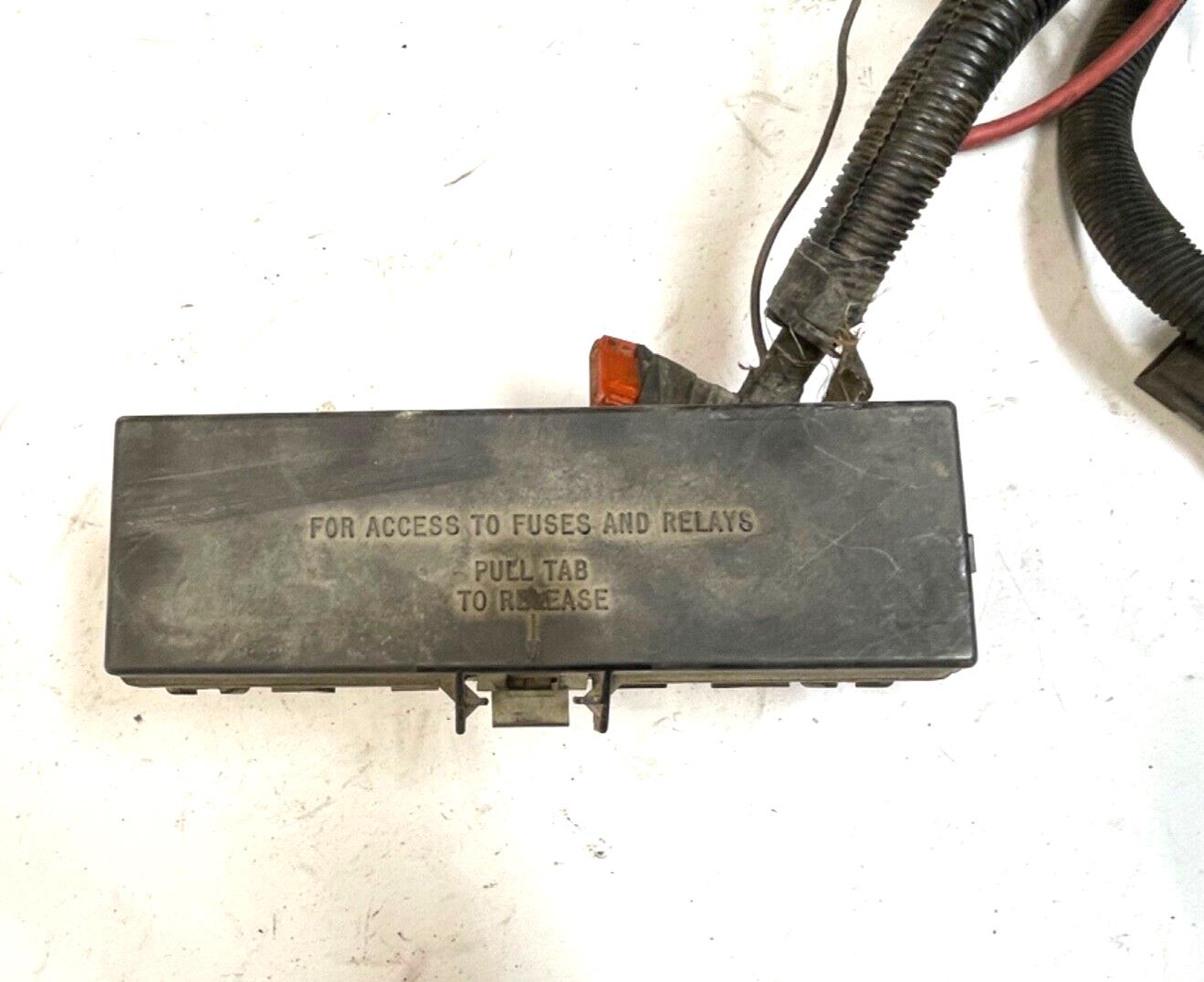 97 Jeep Wrangler TJ Fuse Box Wire Harness FREE SHIPPING 56009423