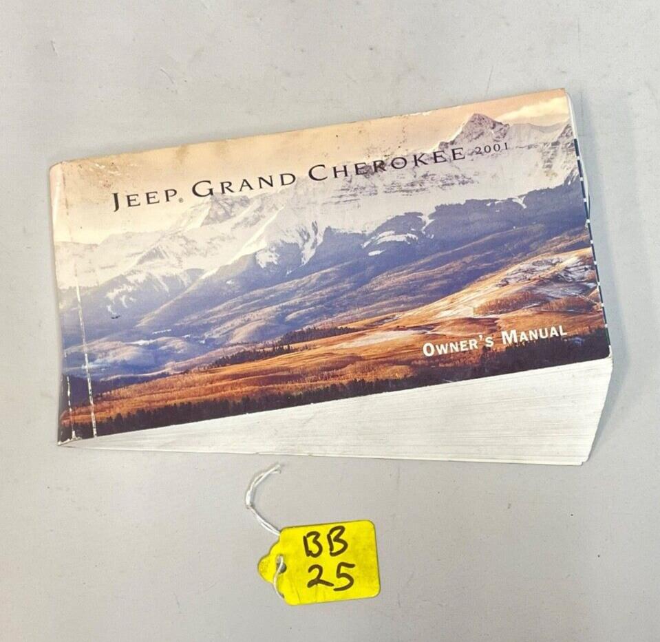 Manual del propietario del Jeep Grand Cherokee 2001 01 WJ