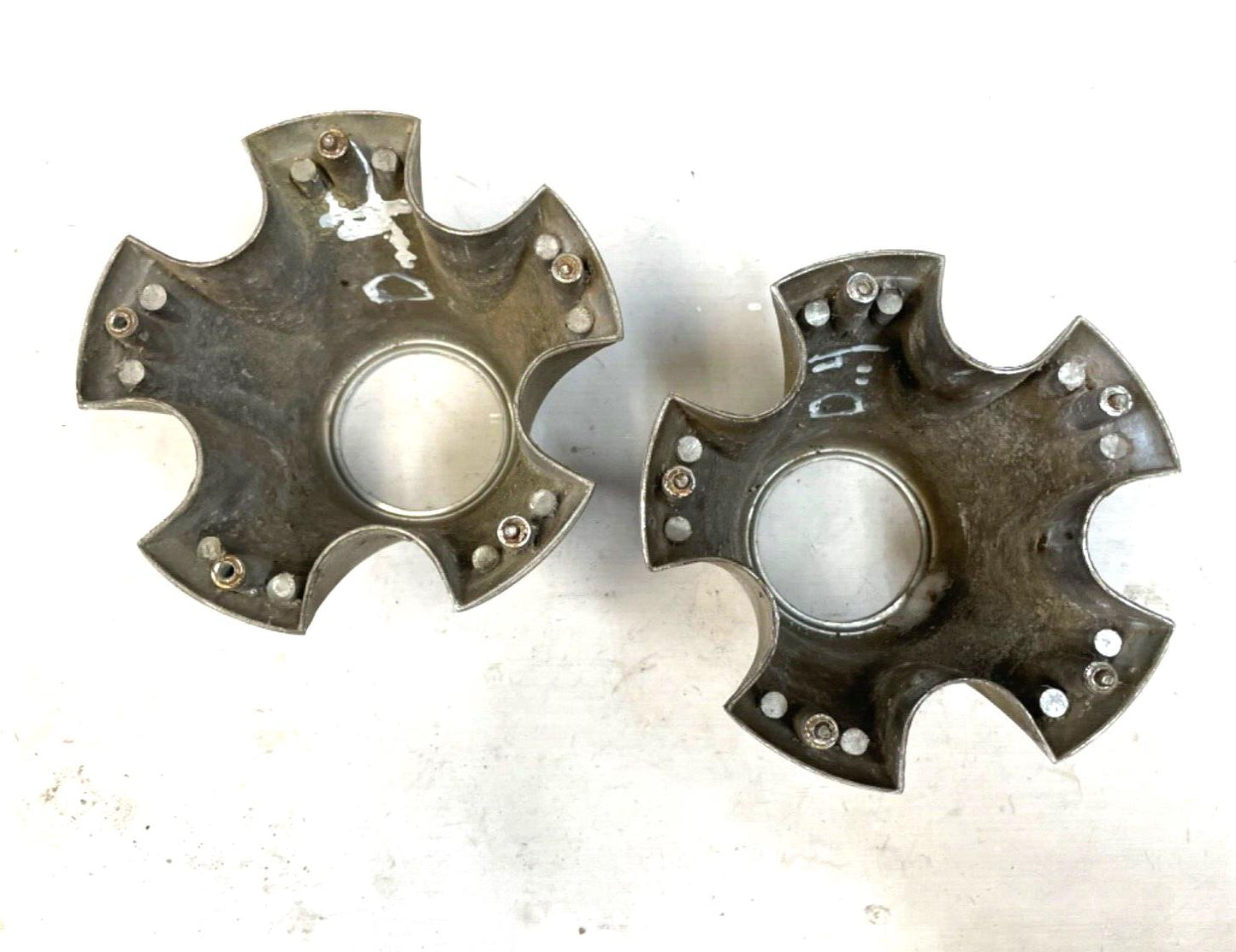 Tapacubos cromados para Jeep CJ Laredo, ruedas delanteras CJ5 CJ7 CJ8 ¡Centros de ruedas con tapa AMC!