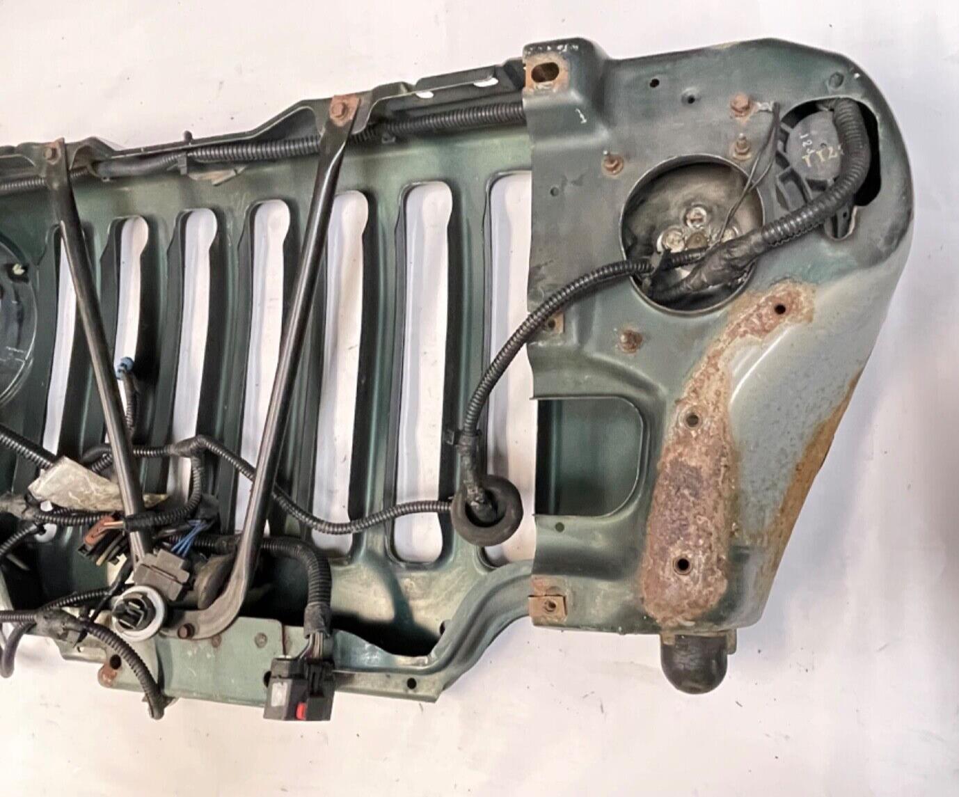 Parrilla delantera para Jeep TJ Wrangler, color verde oscuro, envío gratis.