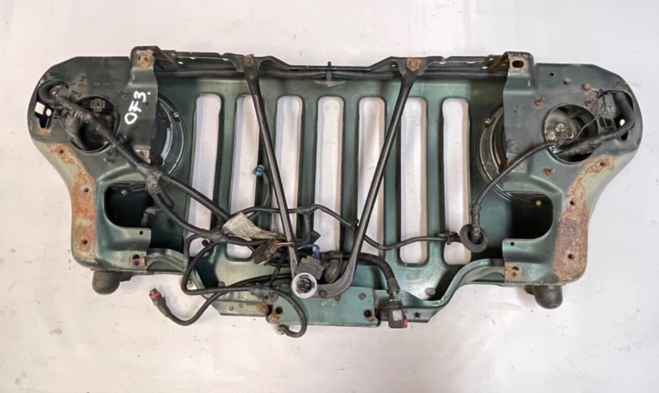 Parrilla delantera para Jeep TJ Wrangler, color verde oscuro, envío gratis.