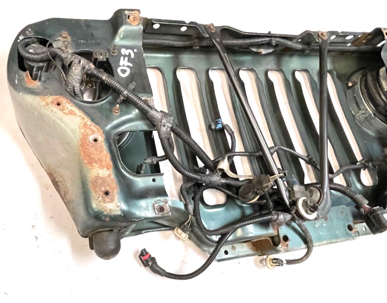 Parrilla delantera para Jeep TJ Wrangler, color verde oscuro, envío gratis.