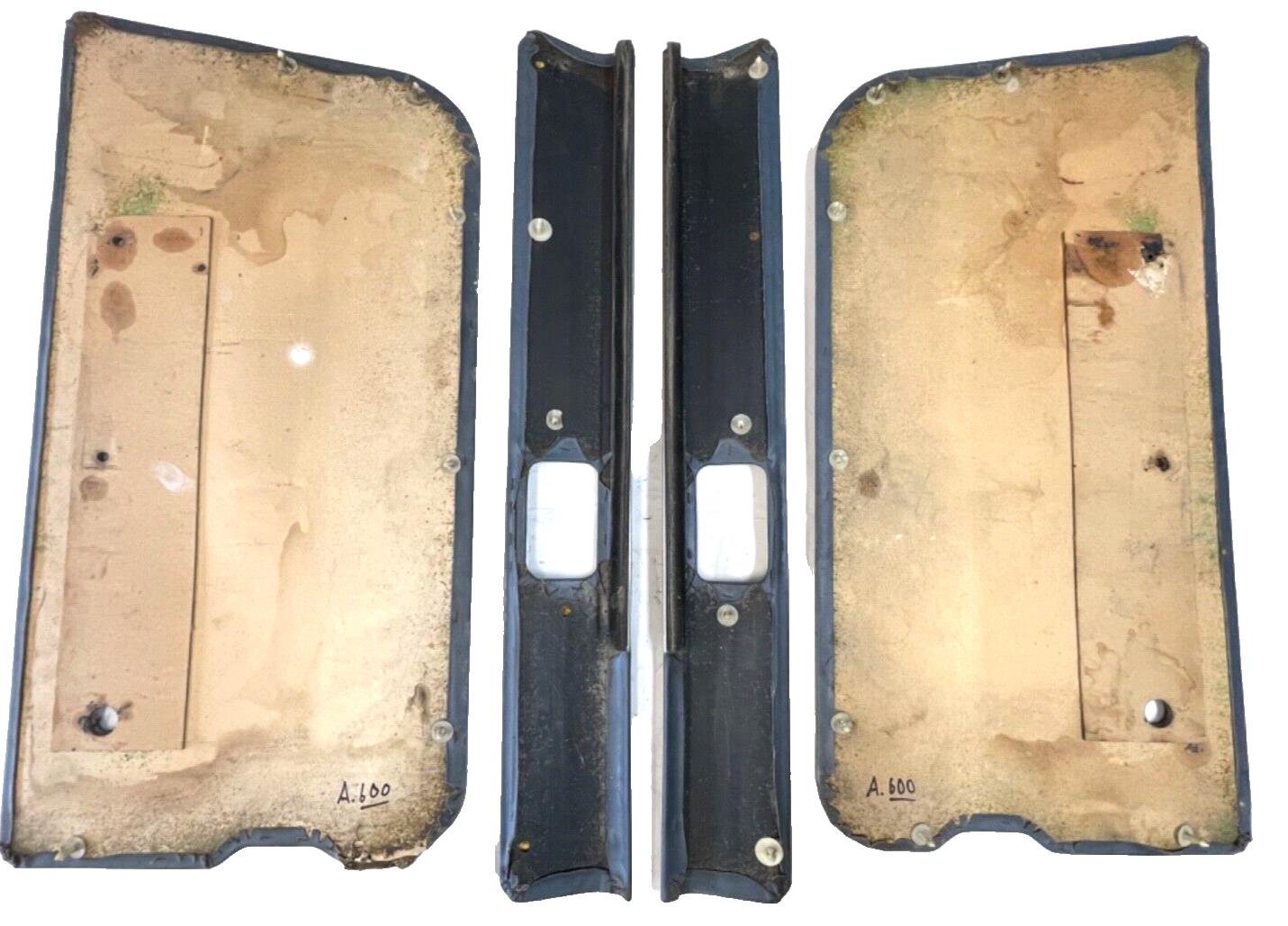Paneles interiores de puerta para Jeep CJ7 Limited, color azul pizarra, con manijas, ¡ENVÍO GRATIS!