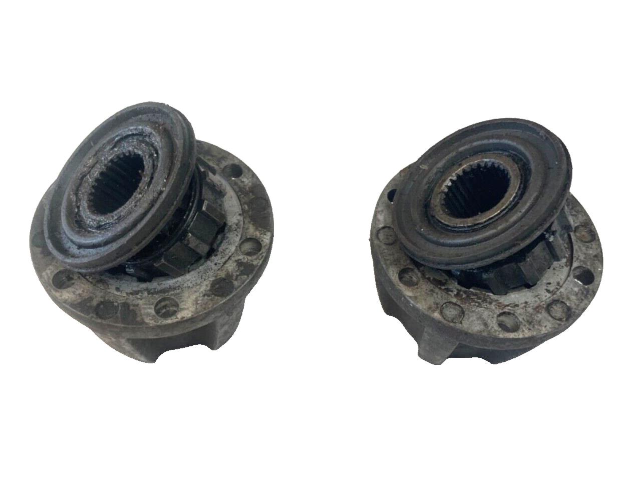 Bujes de bloqueo de 6 pernos para Jeep CJ CJ5 CJ7, eje delantero Dana 30 de 27 estrías ¡Advertencia!