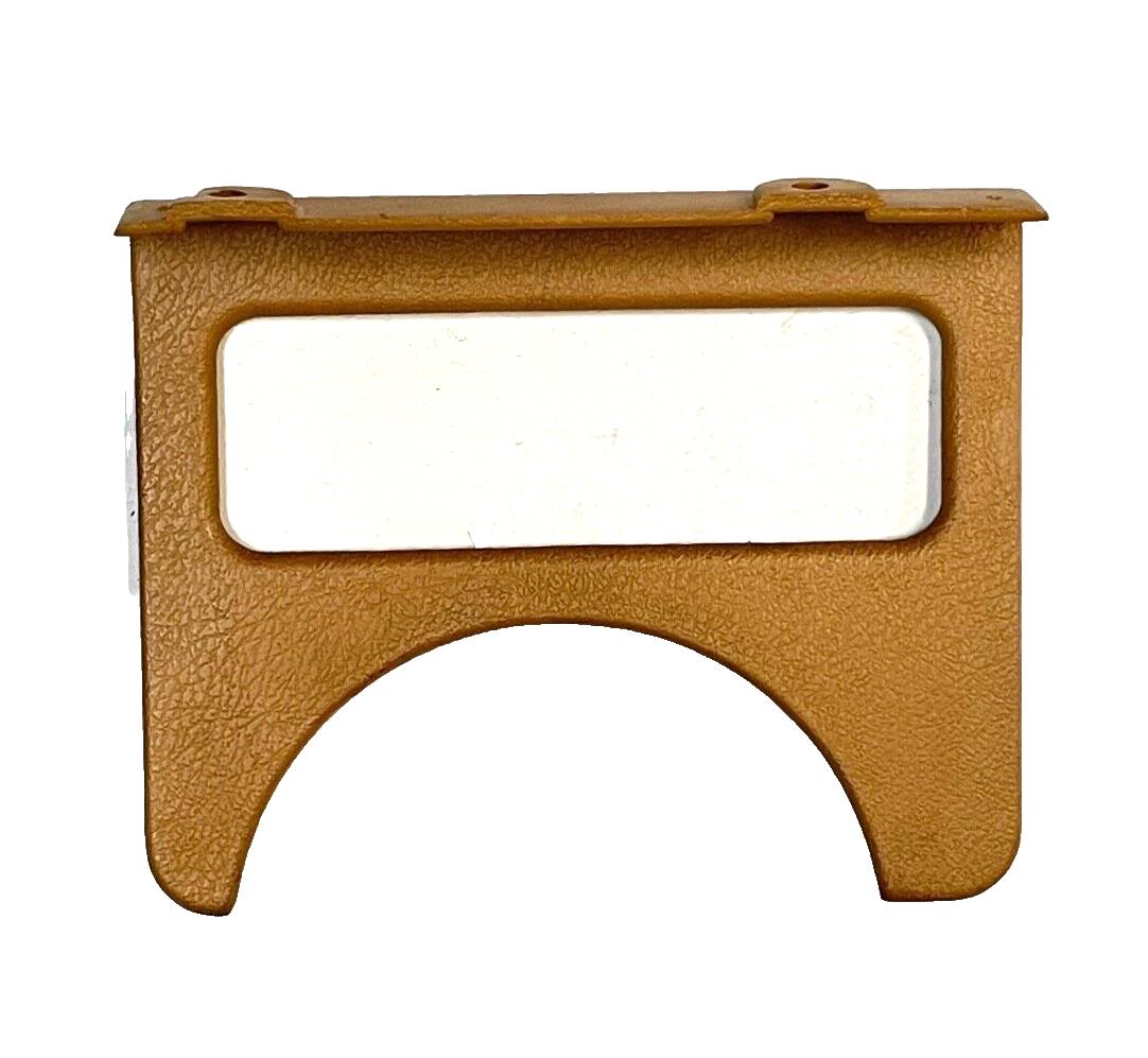 Embellecedor de tablero para Jeep YJ Wrangler, luz de advertencia, cubierta de plástico, color tostado, compatible con modelos 92-95
