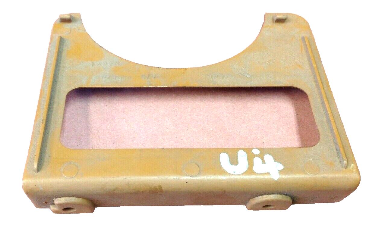 Embellecedor de tablero para Jeep YJ Wrangler, luz de advertencia, cubierta de plástico, color tostado, compatible con modelos 92-95