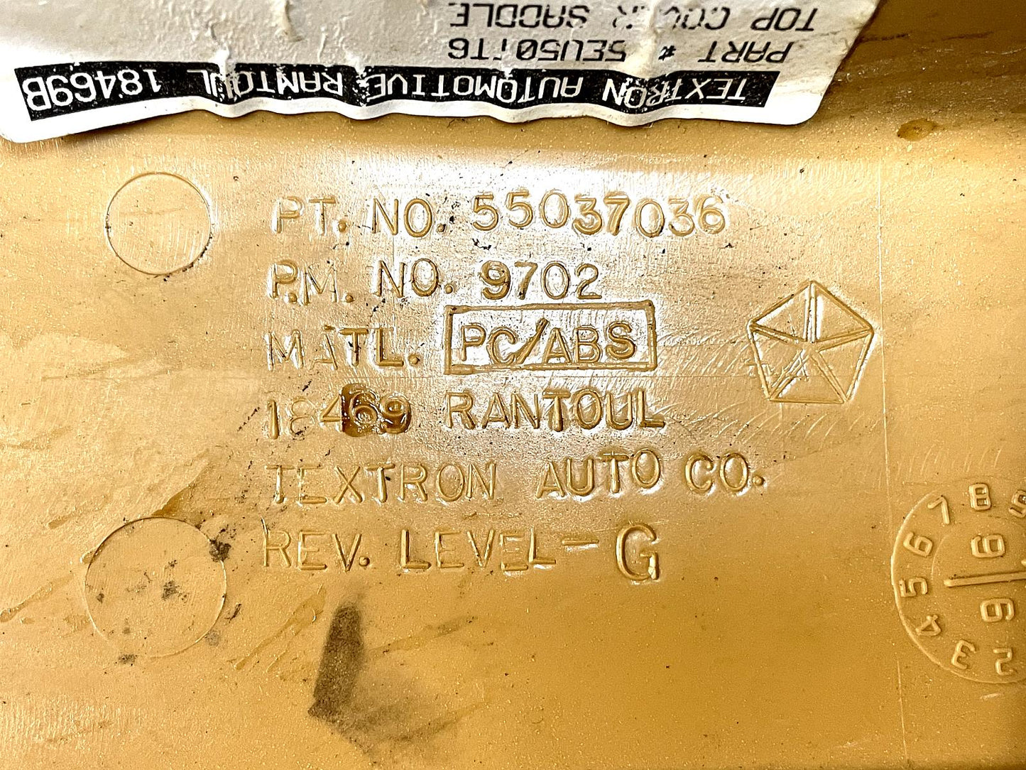 Cubierta del bisel del panel de instrumentos del Jeep TJ Wrangler, moldura color bronce, ventilación de descongelación, ENVÍO GRATIS