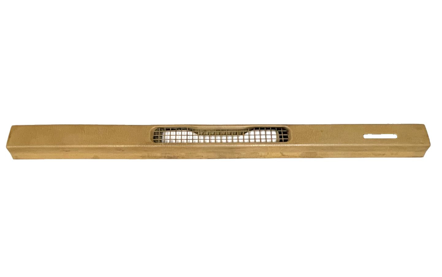 Embellecedor superior del tablero del Jeep TJ Wrangler, cubierta color tostado, ventilación del descongelador, color tostado tipo silla de montar