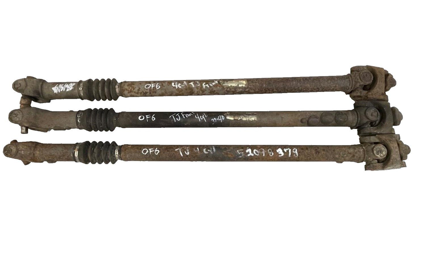 Jeep TJ Wrangler Front Drive Shaft 4 cylinder 5 speed manual