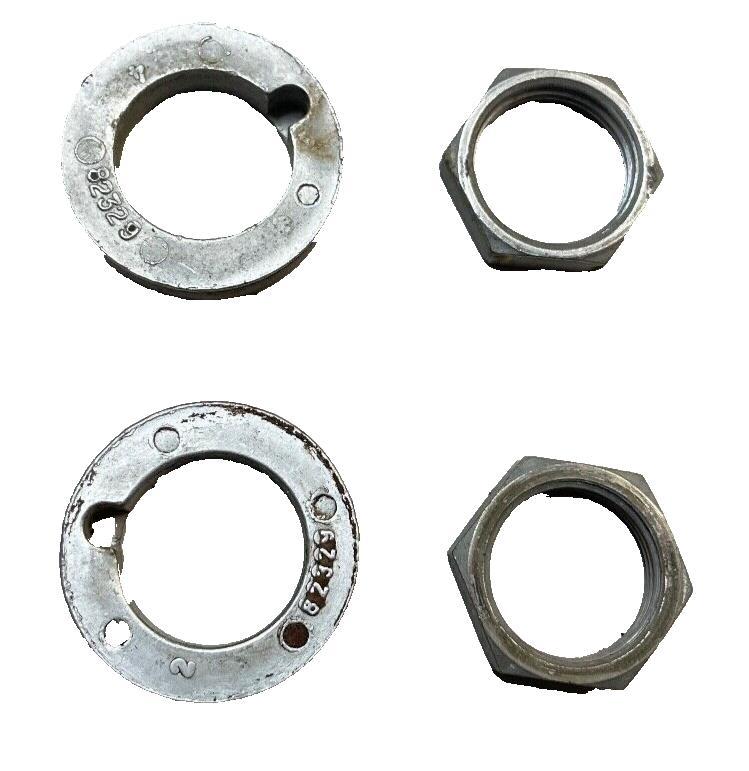 Tuercas y arandelas para varillaje de limpiaparabrisas de Jeep CJ, compatibles con modelos CJ5, CJ7 y CJ8 de 1972 a 1986