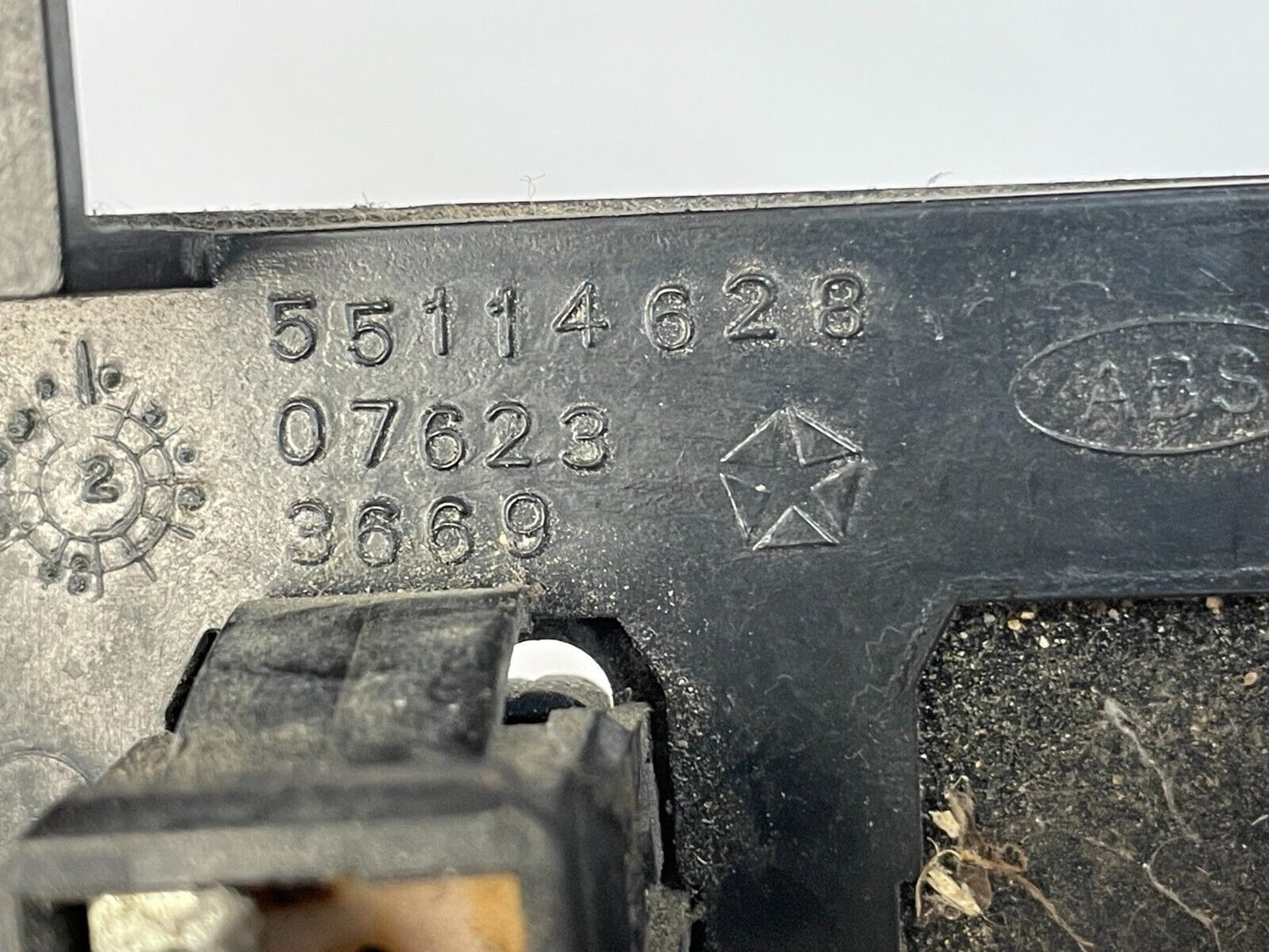 Interruptor de limpiaparabrisas trasero para Jeep YJ Wrangler con portón trasero rígido de 92 a 95.