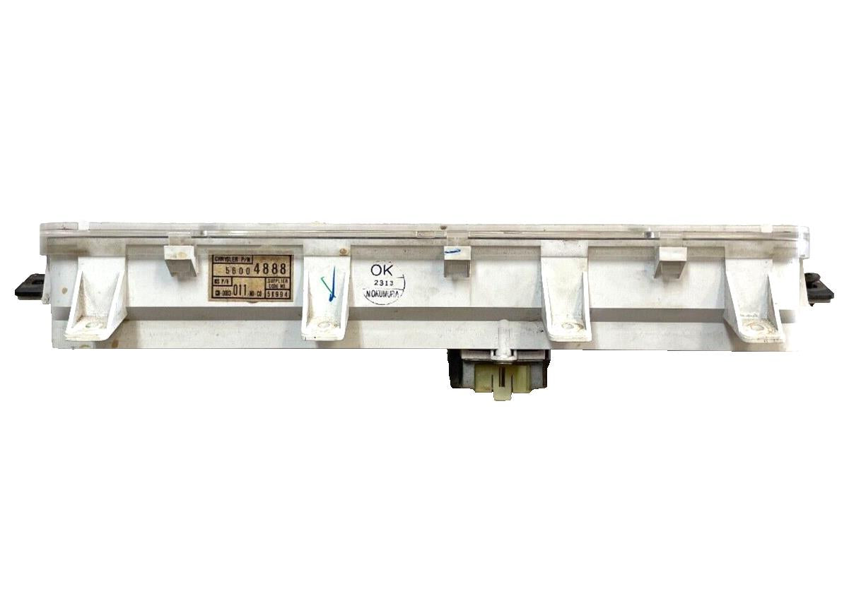 Panel de instrumentos central Jeep YJ WRANGLER 92-95, temperatura del combustible, presión del aceite, gasolina y batería