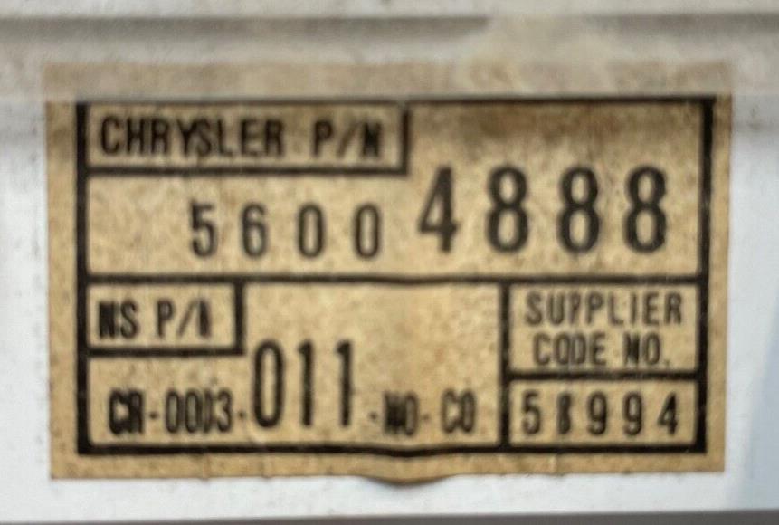 Panel de instrumentos central Jeep YJ WRANGLER 92-95, temperatura del combustible, presión del aceite, gasolina y batería
