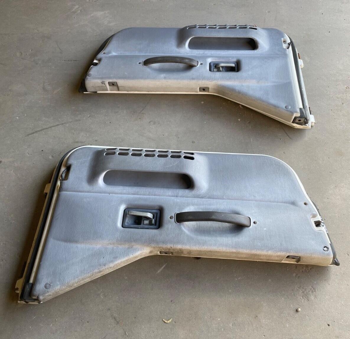 Jeep TJ Wrangler half doors factory left right door fits 97-06 FREE SHIP White