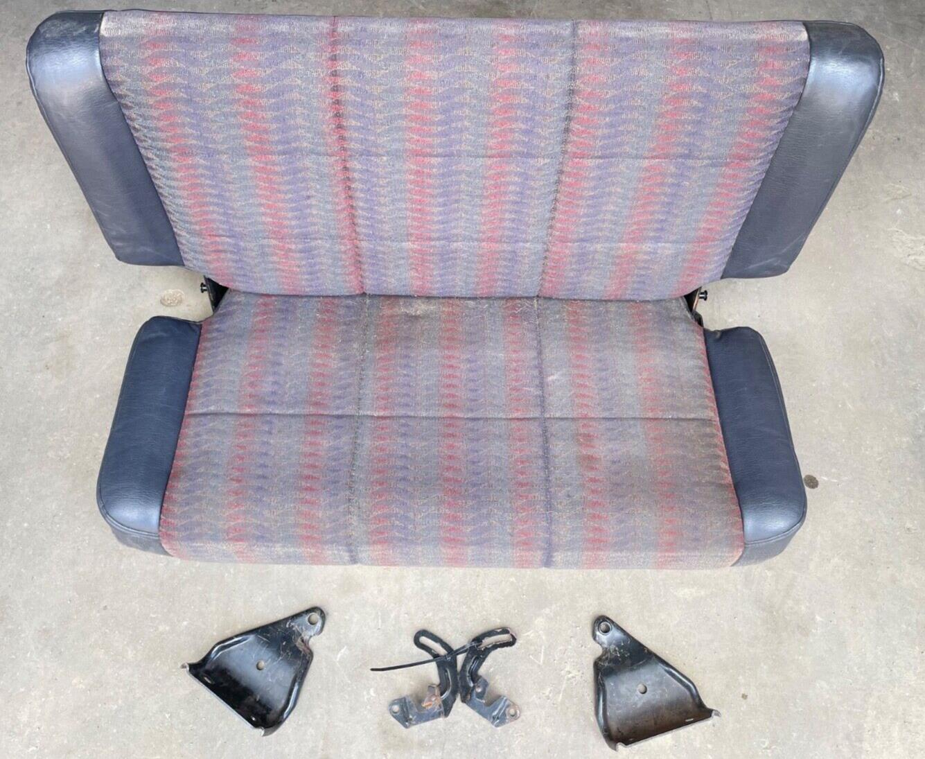 Jeep TJ Wrangler back Seat with brackets Dark Grey factory folding rear Gray