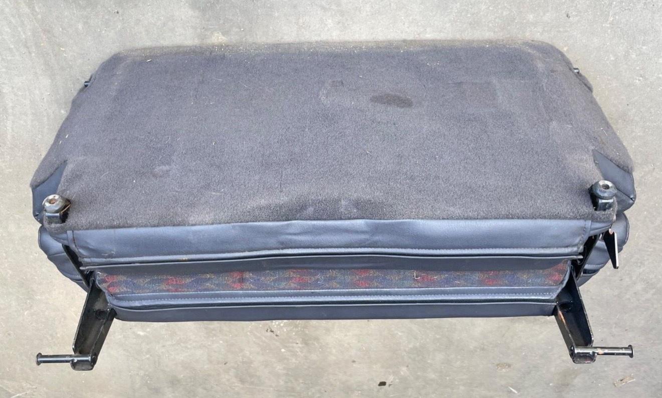 Jeep TJ Wrangler back Seat with brackets Dark Grey factory folding rear Gray