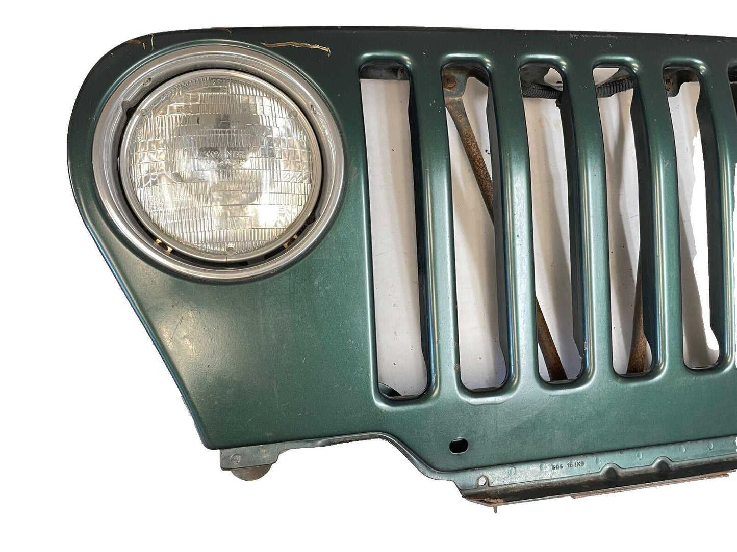 Jeep TJ Wrangler Grill Forest Dark Green fits 98-06 Grille head lights bezels!