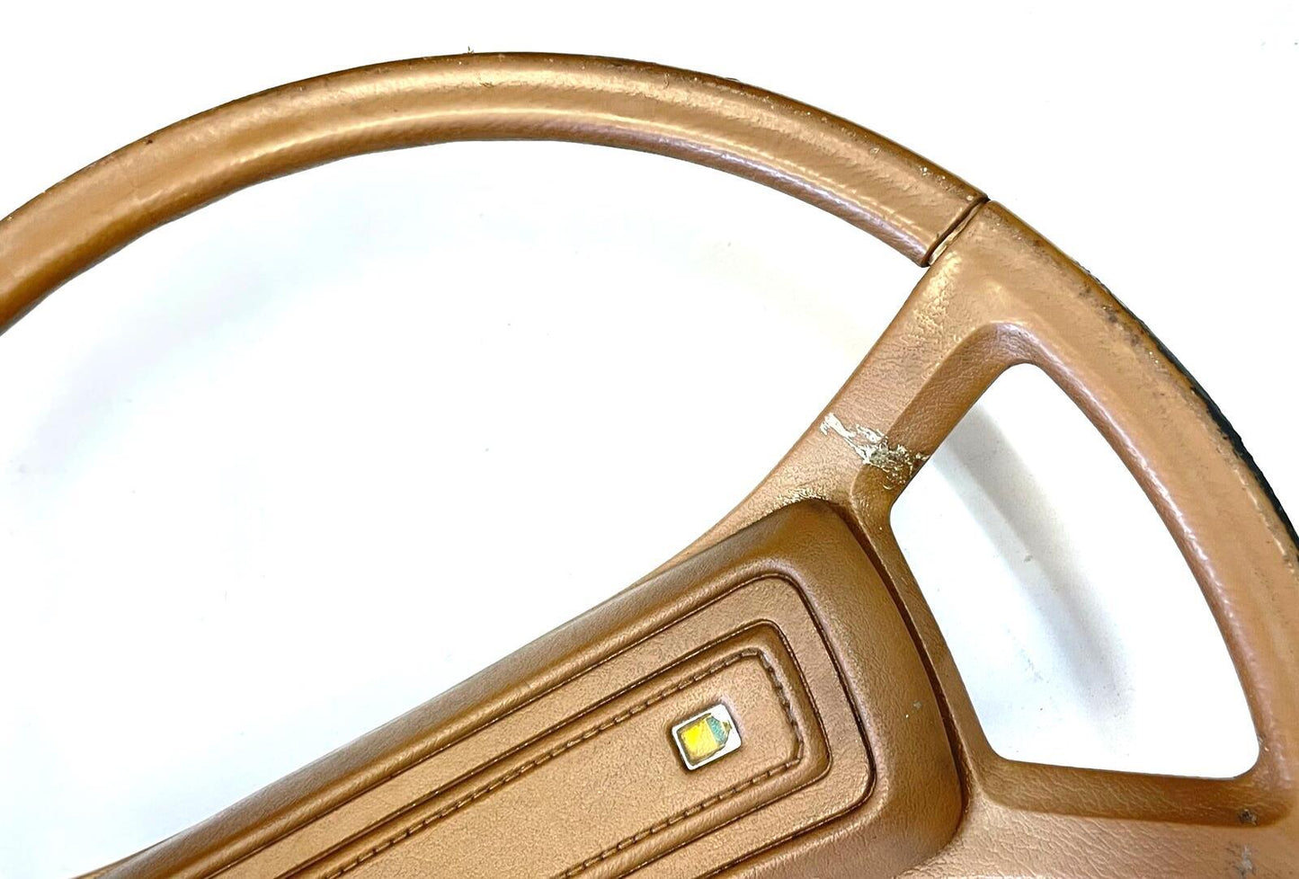tan AMC Jeep steering wheel Gremlin Spirit Pacer J10 Cherokee Wagoneer