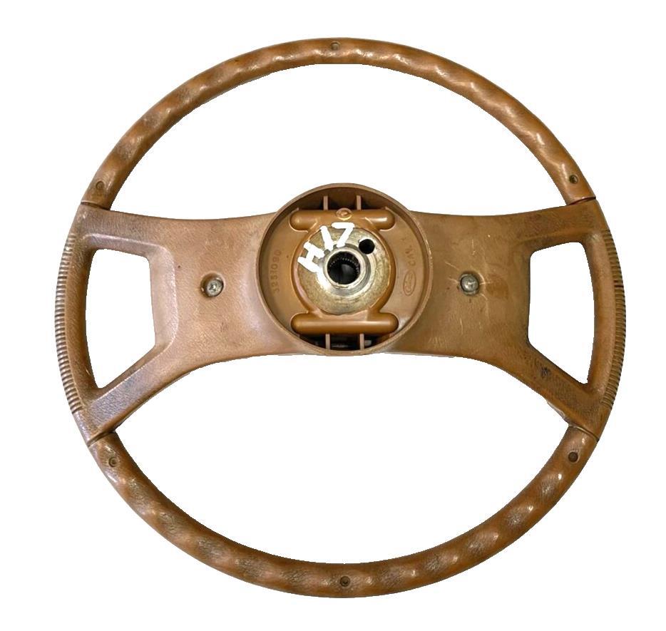 tan AMC Jeep steering wheel Gremlin Spirit Pacer J10 Cherokee Wagoneer