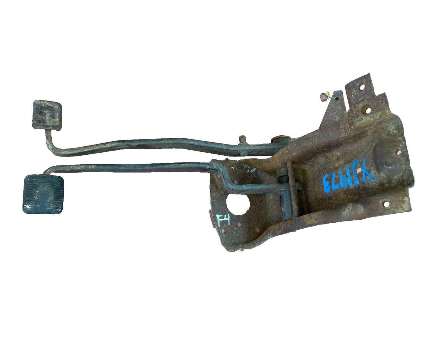 87-90 Jeep YJ Wrangler manual pedals brake clutch pedal assembly