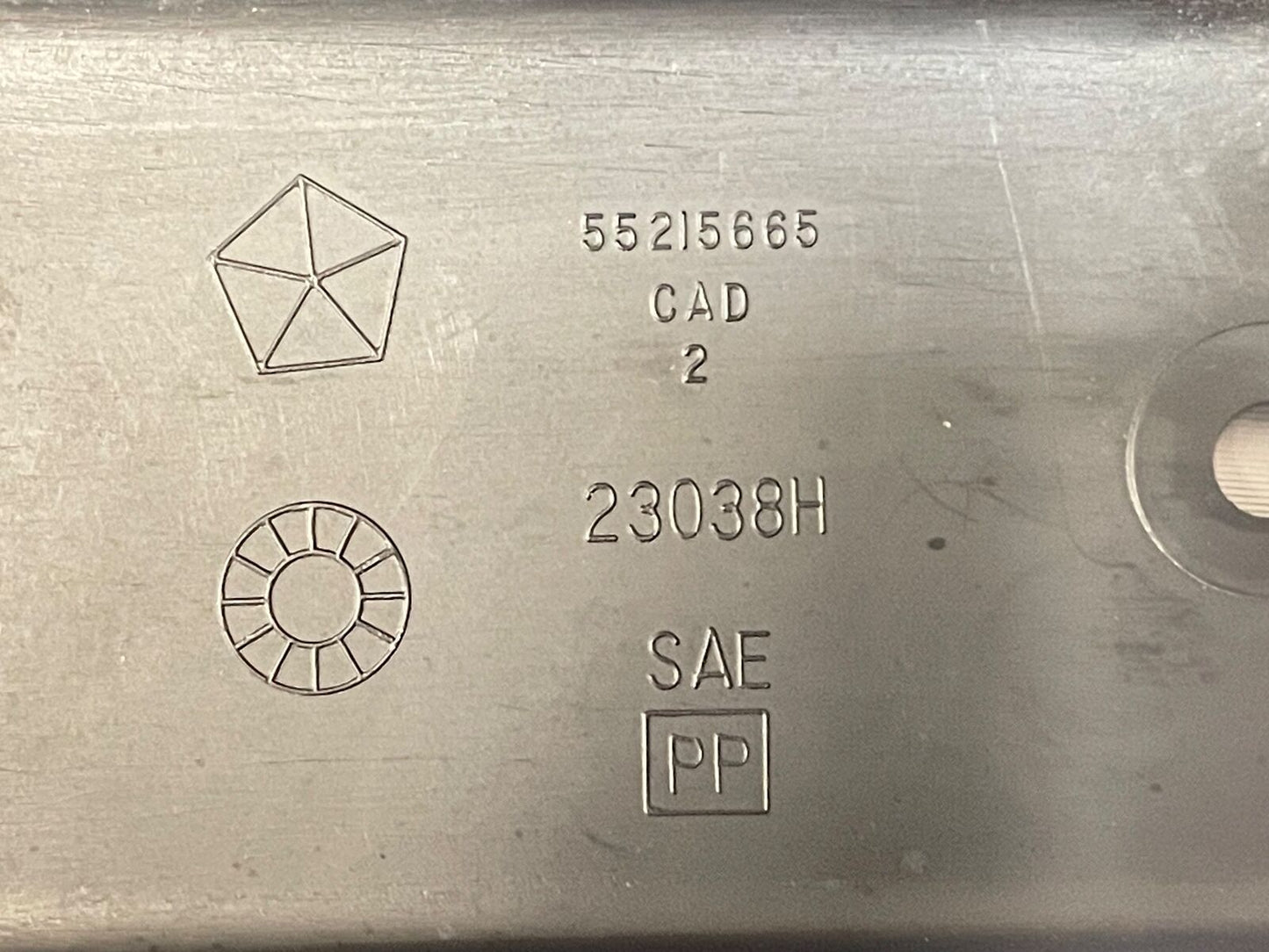 Jeep TJ YJ Wrangler 3rd Brake Light Contact cover Tailgate 55215665 fit 94-06!