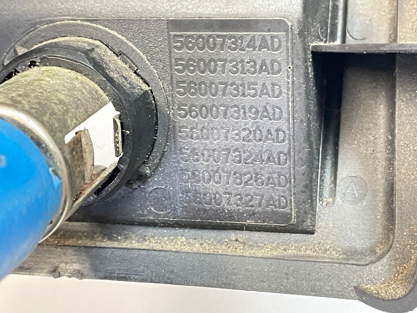 Jeep TJ 12 volt outlet switch bezel fog light switch Dash Wrangler 97-02