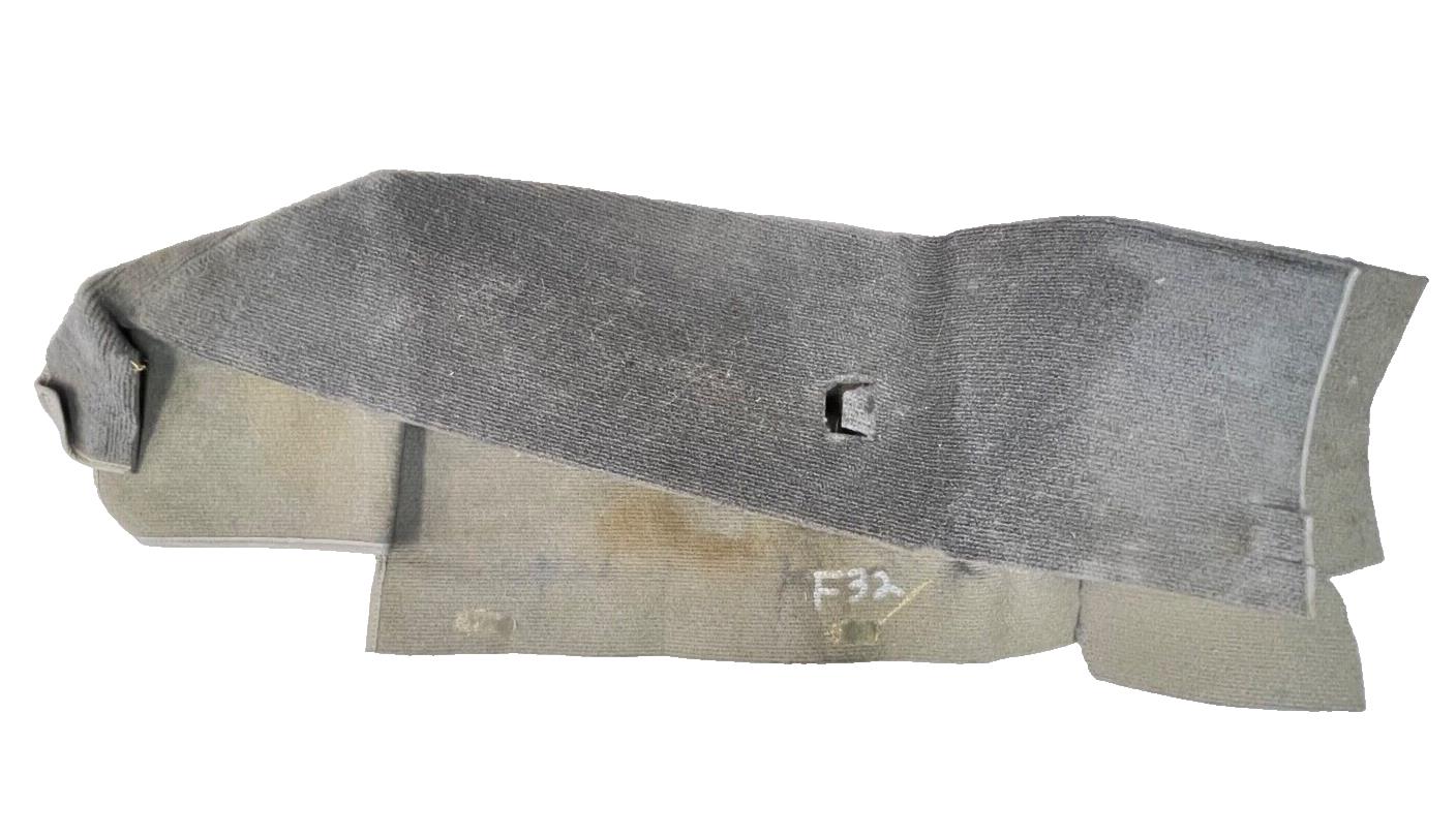Jeep YJ grey fender wheel well carpet right / left rear wells 87-91 Wrangler