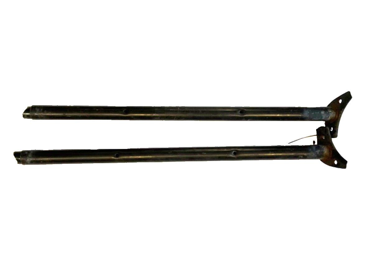 Jeep YJ Wrangler Roll Bar Extensions forward bars windshield Black