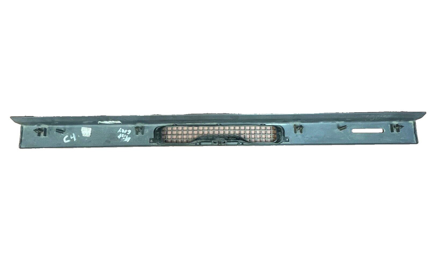 Embellecedor superior del tablero del Jeep TJ, bisel de ventilación del descongelador, gris niebla, Wrangler 97-06