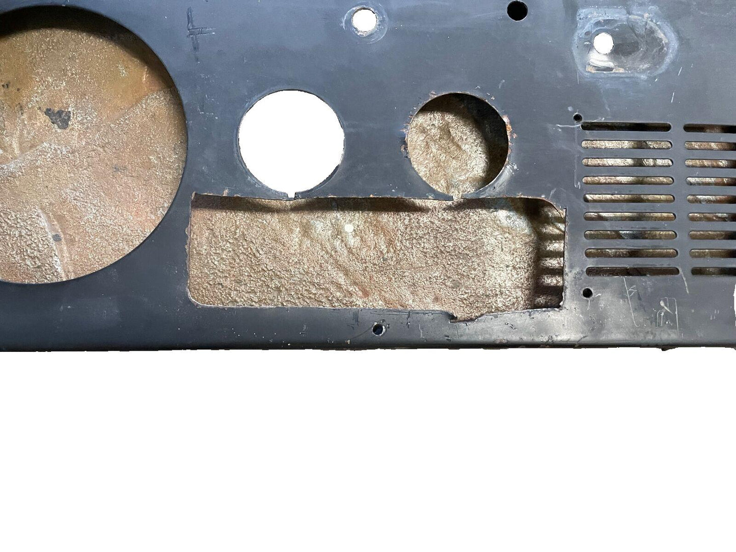 Panel de instrumentos de metal para Jeep CJ, CJ5, CJ7, indicadores de tablero, radio, guantera, ENVÍO GRATIS