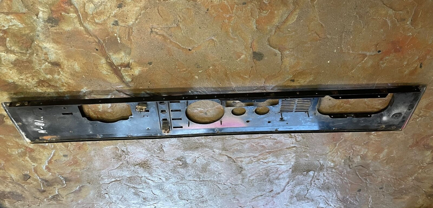 Panel de instrumentos de metal para Jeep CJ, CJ5, CJ7, indicadores de tablero, radio, guantera, ENVÍO GRATIS