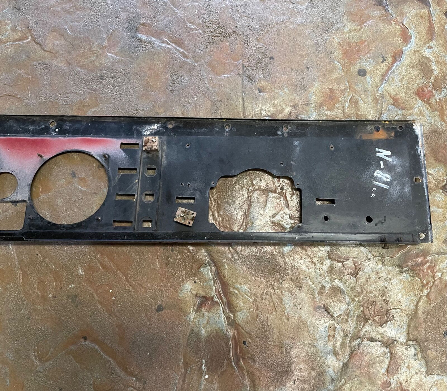 Panel de instrumentos de metal para Jeep CJ, CJ5, CJ7, indicadores de tablero, radio, guantera, ENVÍO GRATIS