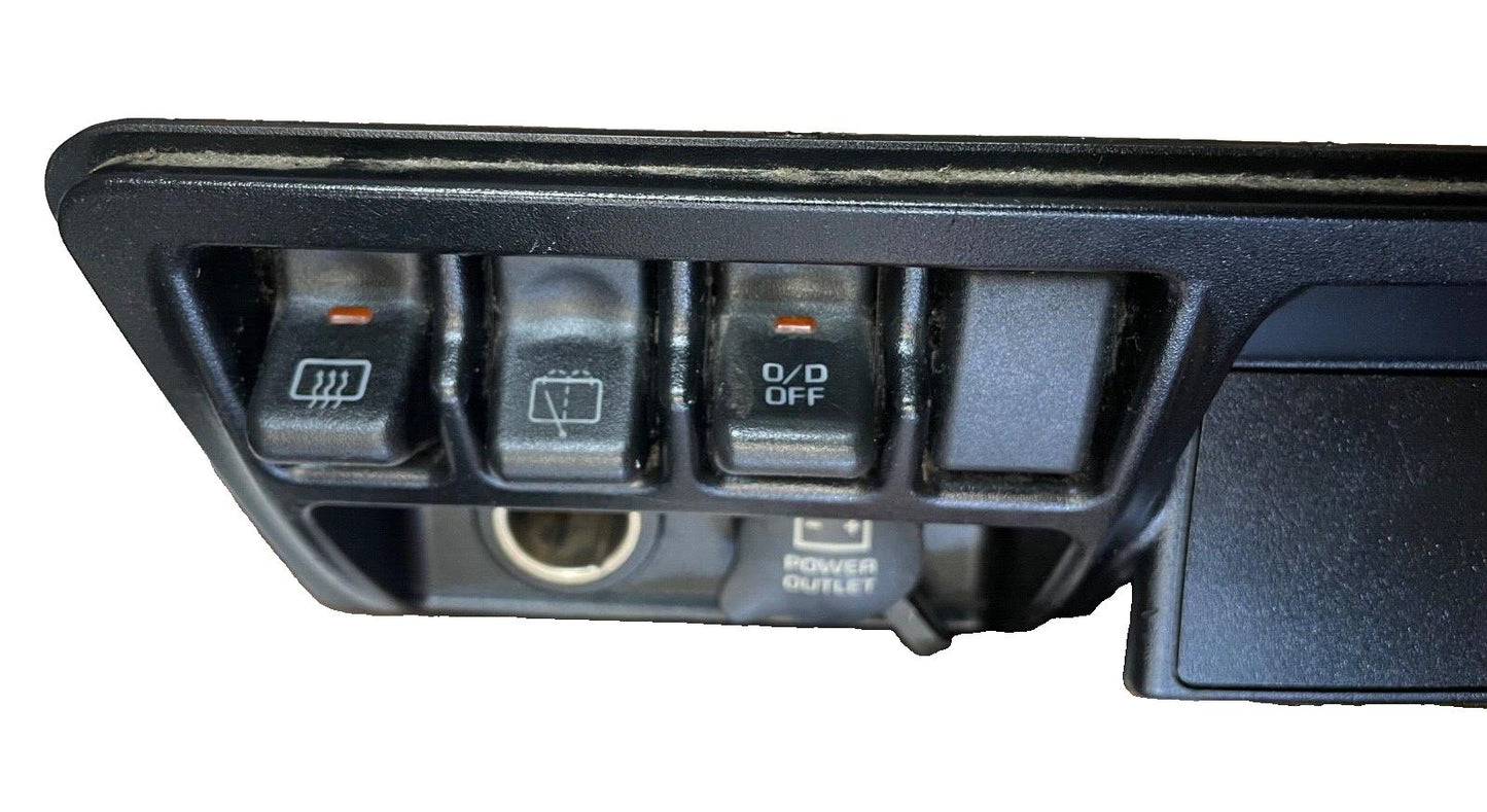 Toma de corriente de 12 voltios para Jeep TJ Wrangler, interruptor de bisel para encendedor de cigarrillos