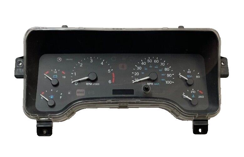 97-00 Jeep TJ Wrangler Tablero de instrumentos Indicadores del velocímetro Indicador 56009170AC 230,000