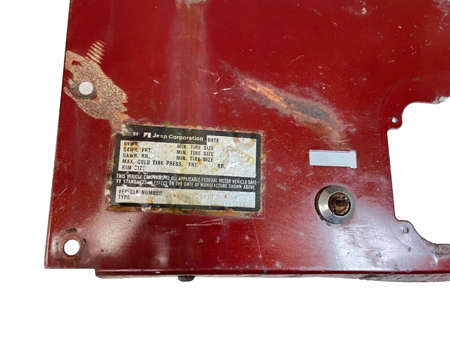 Panel de instrumentos para Jeep CJ, CJ5, CJ7, CJ8, tablero de instrumentos de metal AMC, radio, instrumentos en la guantera