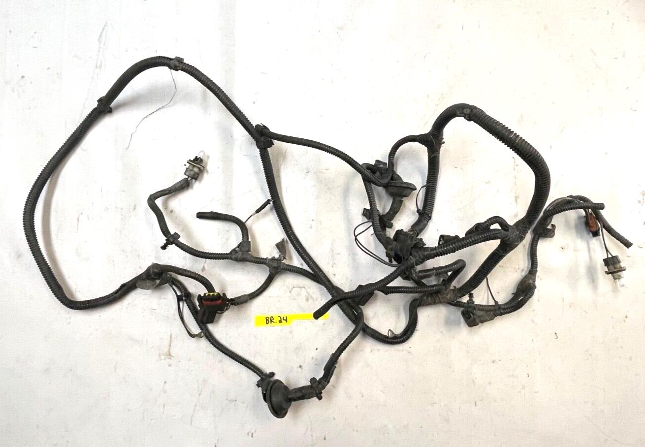98-01 Jeep Wrangler TJ Arnés de cableado de luces delanteras y traseras Señales de bocina de faros