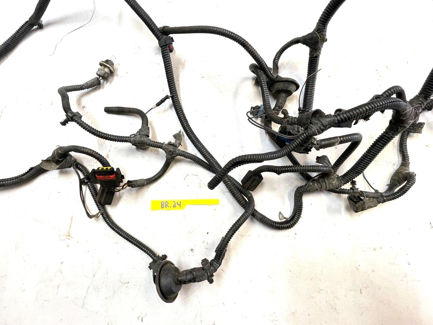 98-01 Jeep Wrangler TJ Arnés de cableado de luces delanteras y traseras Señales de bocina de faros