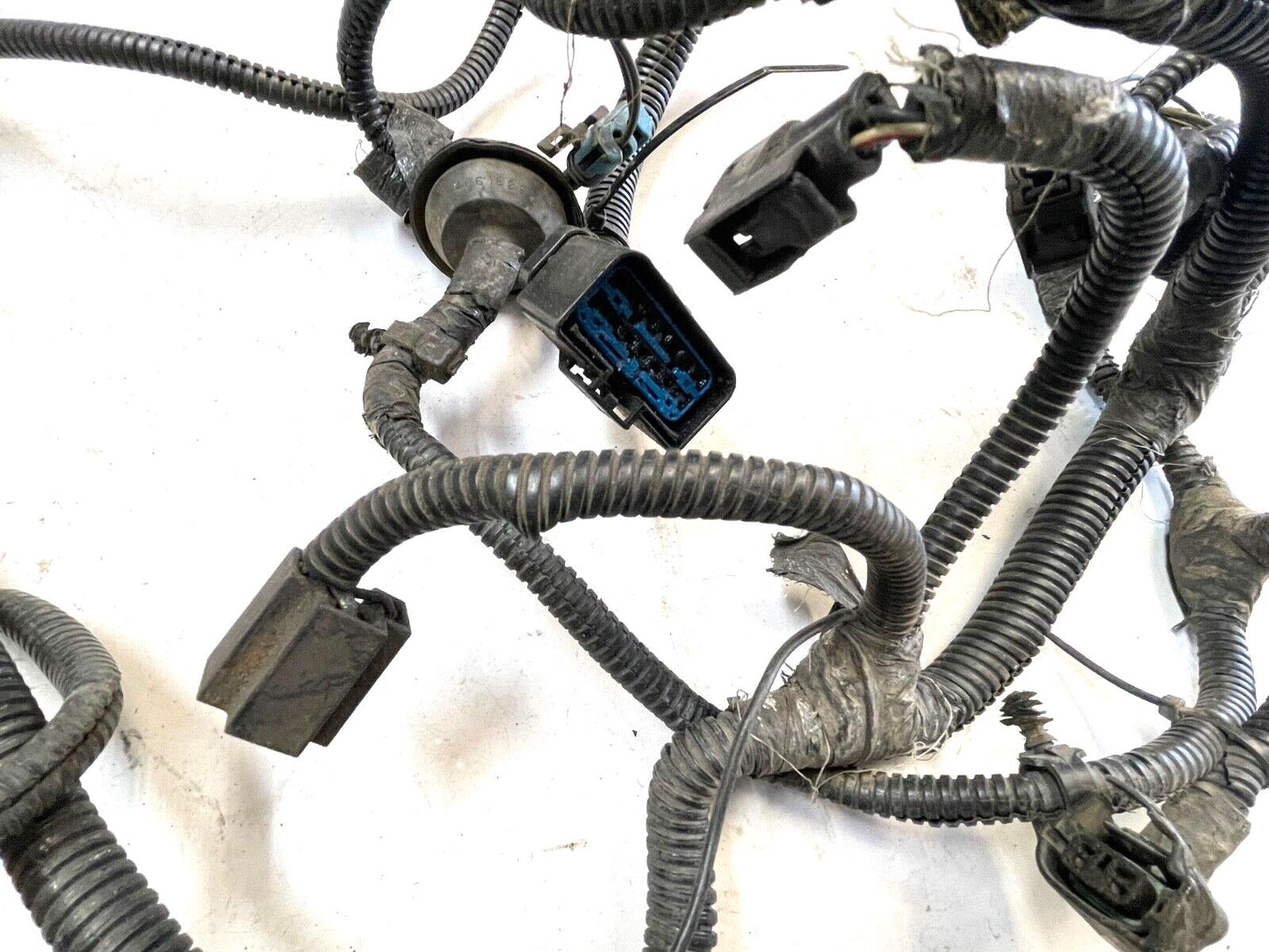 98-01 Jeep Wrangler TJ Arnés de cableado de luces delanteras y traseras Señales de bocina de faros