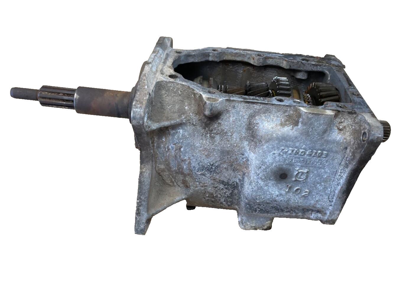 Transmisión manual T176 4 velocidades Jeep CJ CJ5 CJ7 CJ8 Tremec PIEZAS o REPARACIÓN