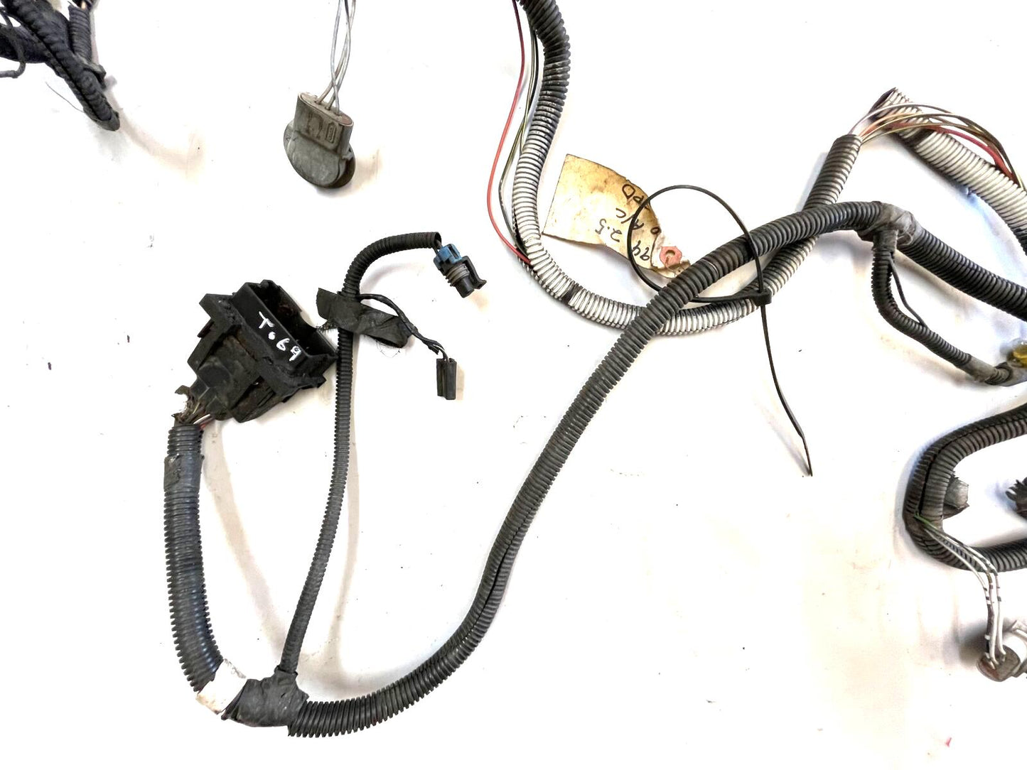 Jeep YJ Wrangler headlight turn signal wire harness grill wiring fits 94 95