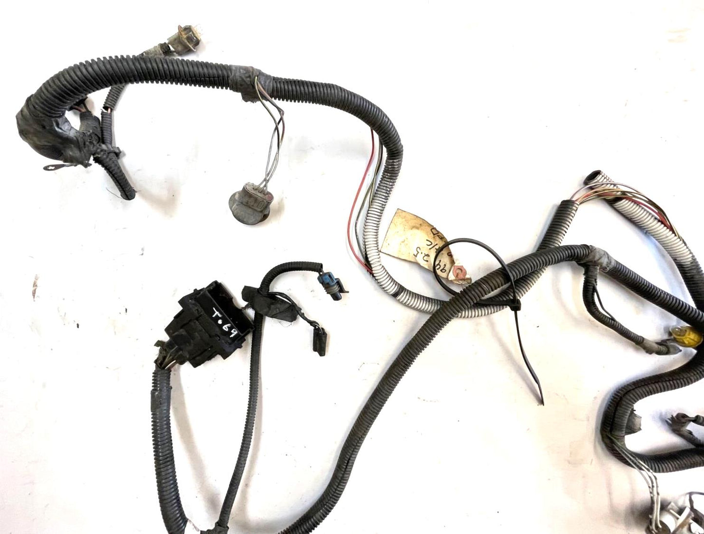 Jeep YJ Wrangler headlight turn signal wire harness grill wiring fits 94 95