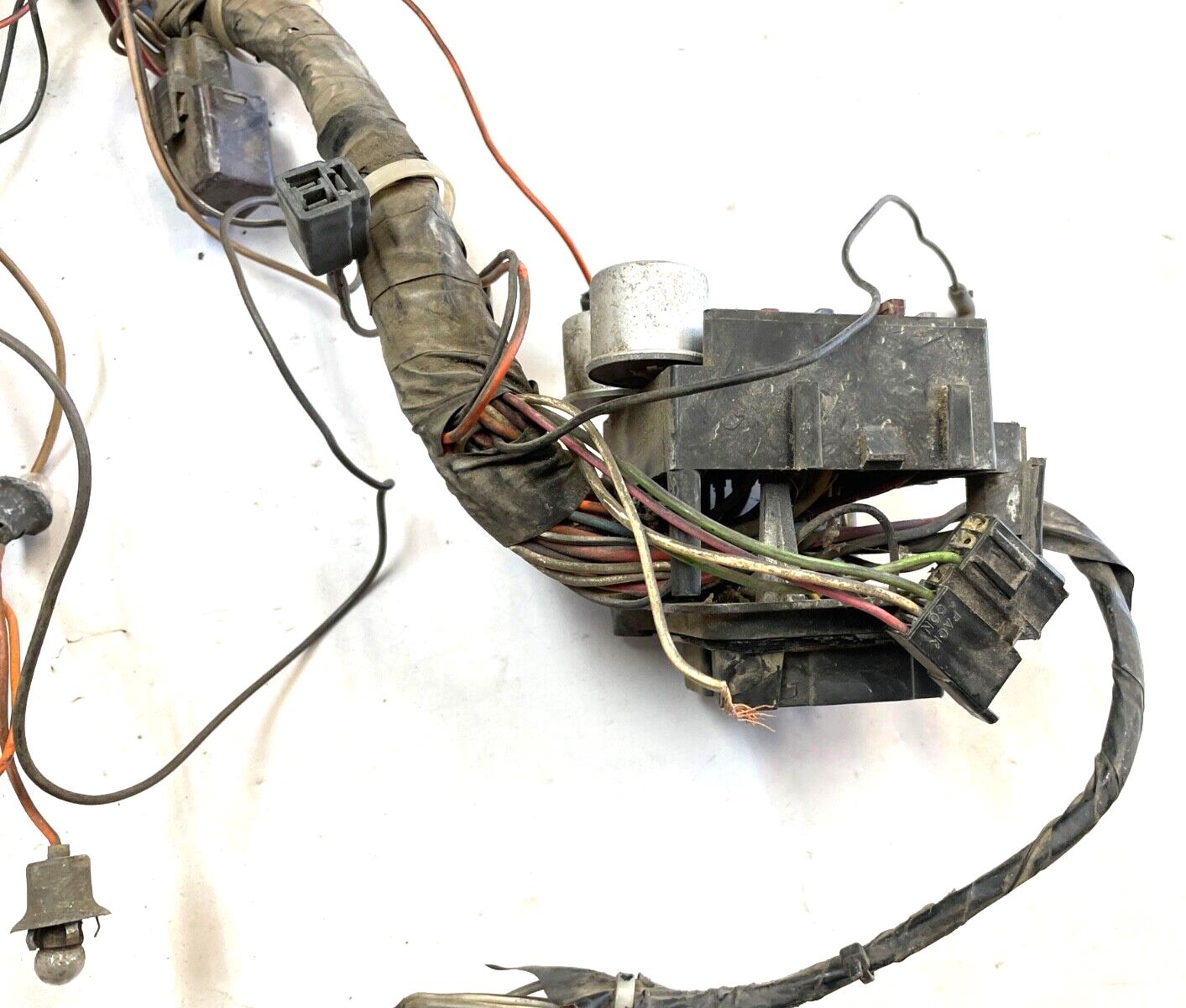 83-86 Jeep CJ arnés de cables del tablero CJ5 CJ7 cableado debajo del panel de instrumentos bloque de fusibles