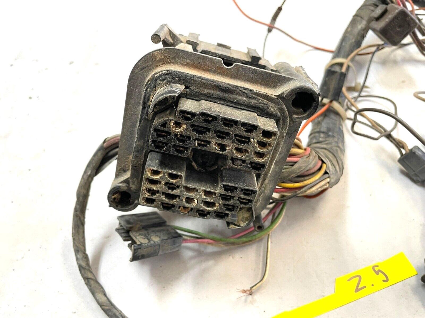 83-86 Jeep CJ arnés de cables del tablero CJ5 CJ7 cableado debajo del panel de instrumentos bloque de fusibles