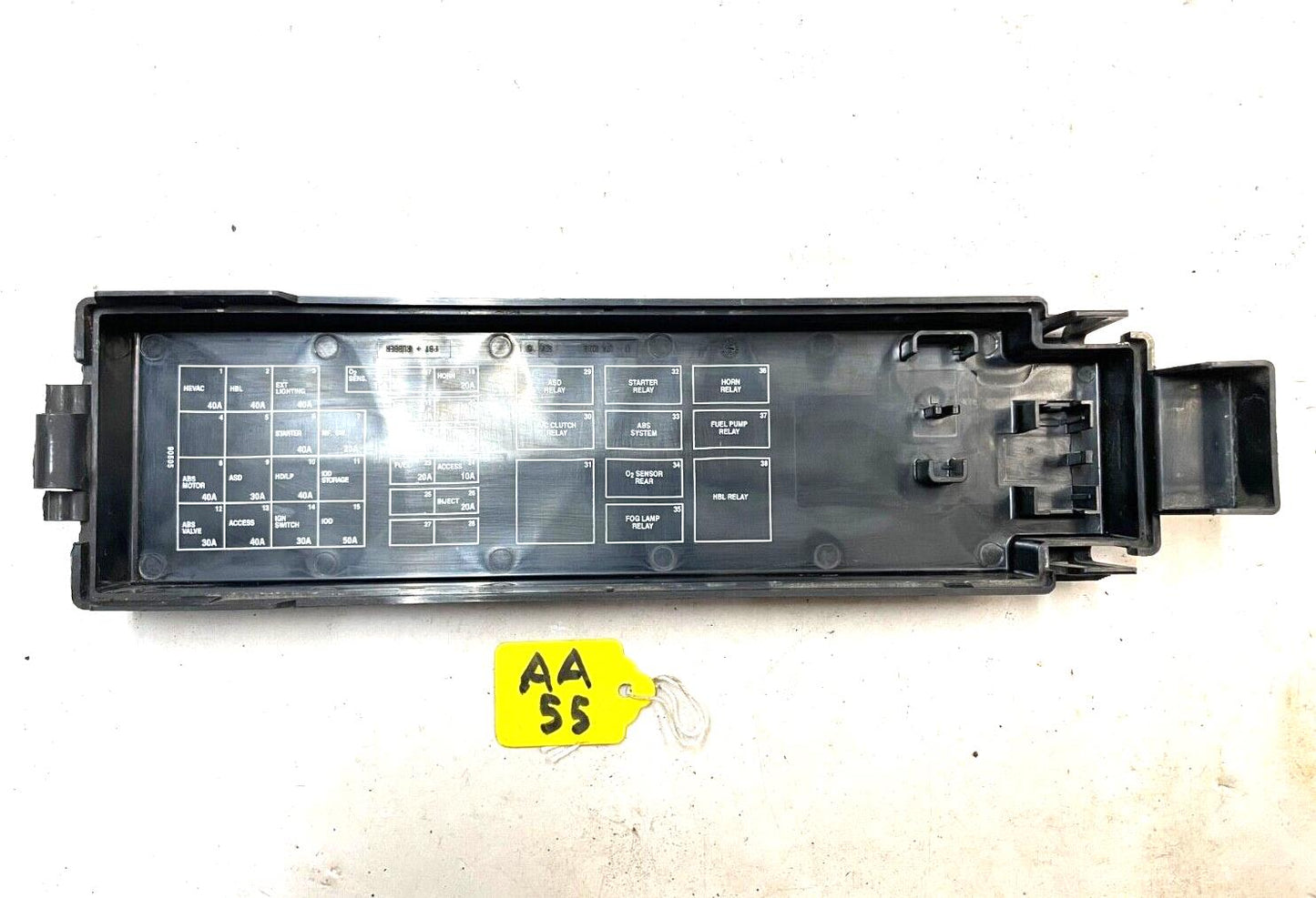 Tapa de la caja de fusibles del motor Jeep TJ 90505 compatible con Wrangler 01-06 ENVÍO GRATIS