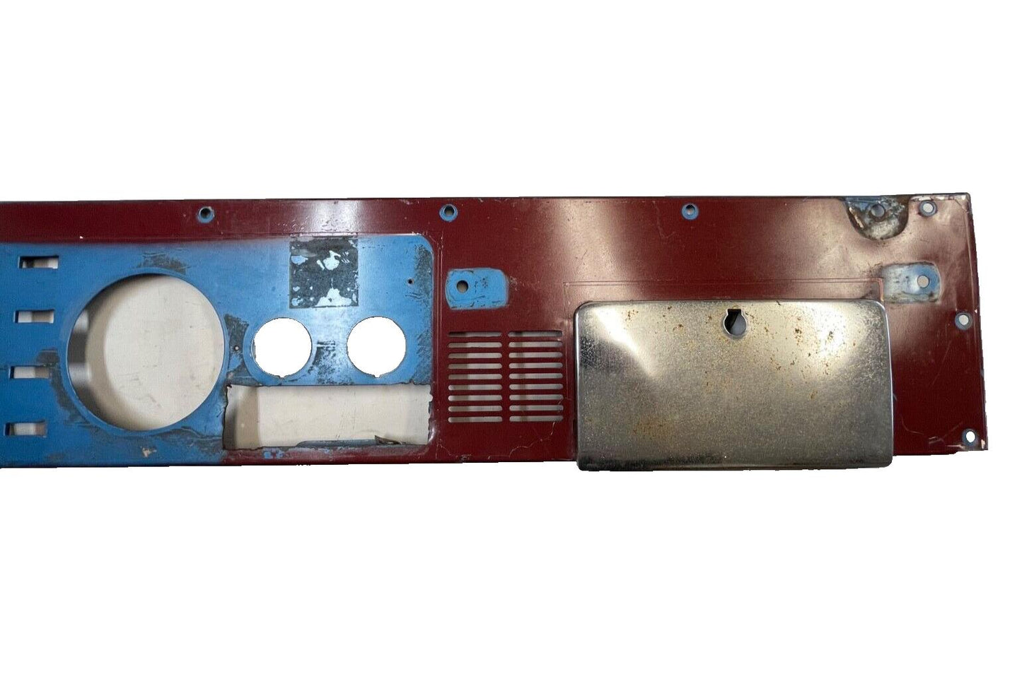 Jeep CJ gauge panel CJ5 CJ7 CJ8 metal dash board 1 speaker grill black