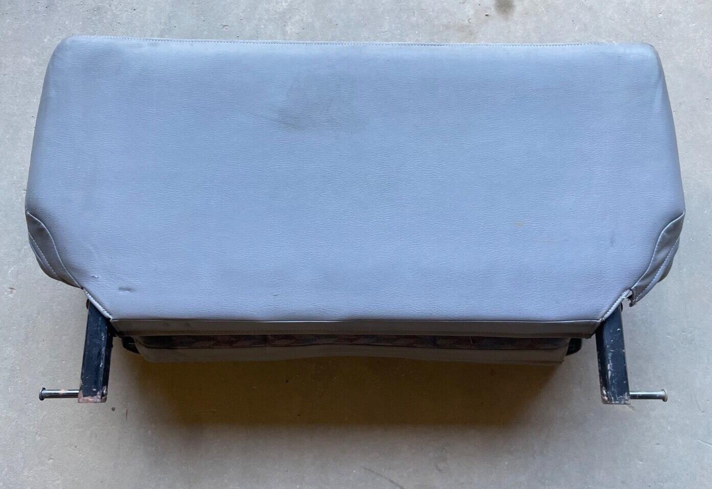 Jeep TJ Wrangler back Seat with brackets Grey factory folding rear 97-02 Gray