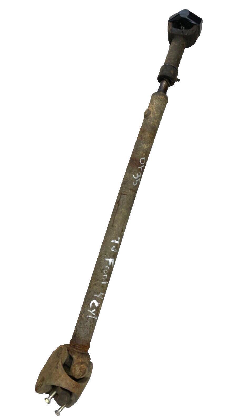 Jeep TJ Front Drive Shaft four cylinder five speed manual Wrangler