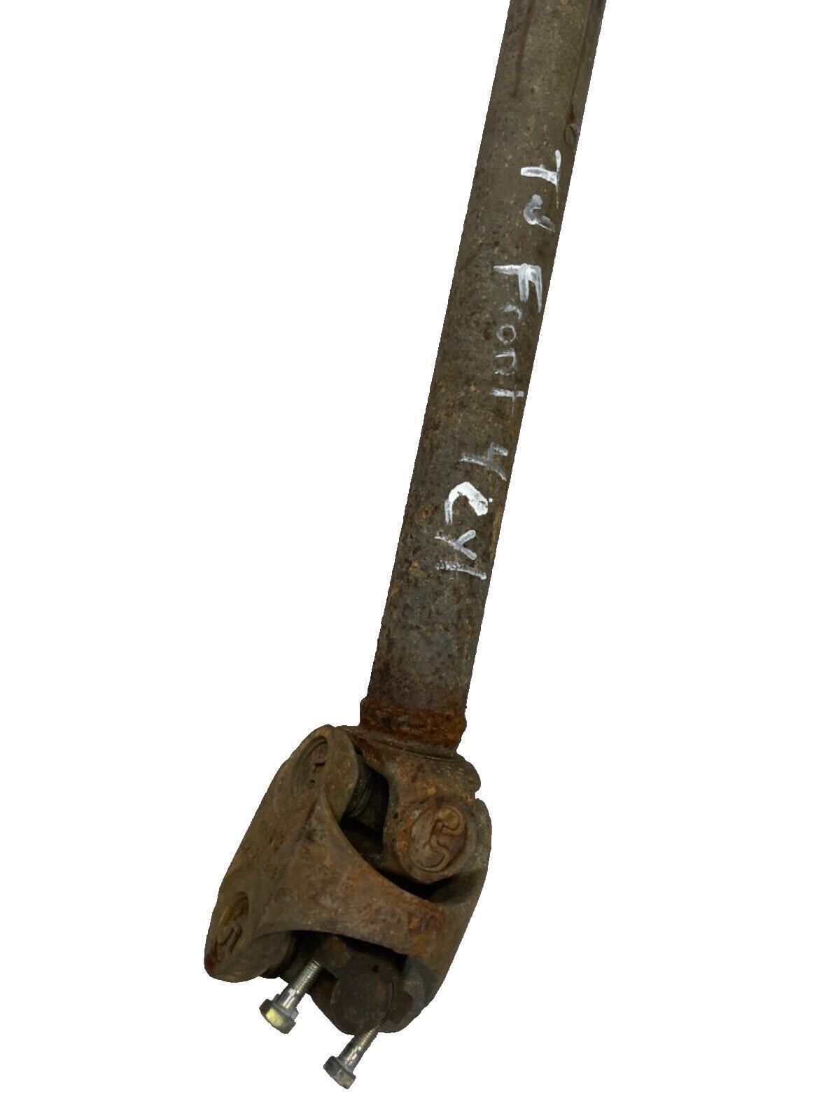 Jeep TJ Front Drive Shaft four cylinder five speed manual Wrangler